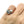 Vintage Grape Leaf Blue Japanese Saltwater Blue Akoya Cultured Pearl Vintage Ring- Sterling Silver Sz 5