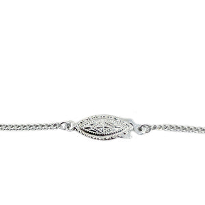 Sakura Cherry Blossom Vintage Japanese Cultured Akoya Pearl Pendant Necklace- Sterling Silver 17.50 Inch