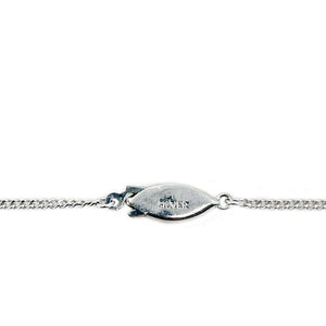 Sakura Cherry Blossom Vintage Japanese Cultured Akoya Pearl Pendant Necklace- Sterling Silver 17.50 Inch