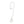 Vintage Mid Century Milgrain Japanese Cultured Akoya Pearl Pendant- Sterling Silver 16.50 Inch