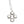 Gothic Claw Prong Vintage Japanese Cultured Akoya Pearl Pendant Necklace- Sterling Silver 18 Inch