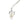 Cluster Vintage Japanese Cultured Akoya Pearl Modernist Pendant Necklace- Sterling Silver 17.50 Inch