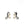Ribbon Engraved Akoya Saltwater Cultured Pearl Screwback Earrings- Sterling Silver