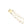 Vintage Retro Modernist Akoya Saltwater Japanese Cultured Pearl Bracelet- 14K Yellow Gold