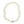 Vintage Double Strand Modernist Japanese Cultured Akoya Pearl Necklace -Sterling Silver 16.50 & 17.25 Inch