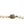 Leafy Mid Century Japanese Saltwater Cultured Akoya Pearl Strand - 14K Yellow Gold 15.25 Inch