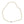 Floral Choker Japanese Saltwater Cultured Akoya Pearl Strand - 14K White Gold 14.50 Inch