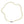 Floral Choker Japanese Saltwater Cultured Akoya Pearl Strand - 14K White Gold 15 Inch