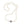 Floral Petals Japanese Cultured Akoya Pearl Necklace- Sterling Silver 23.50 Inch
