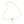 French Art Deco Japanese Cultured Akoya Pearl Spinel Paste Necklace -Sterling Silver 20.50 Inch