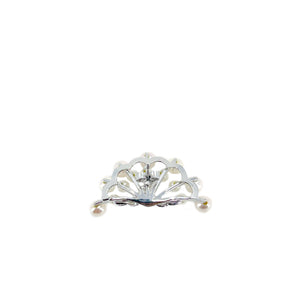 Furuya Peacock Vintage Japanese Saltwater Cultured Akoya Pearl Brooch & Screwback Earring Set- Sterling Silver