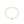 Vintage White Japanese Saltwater Akoya Cultured Pearl Bracelet- 14K Yellow Gold Filled