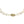 Vintage Baroque Japanese Saltwater Akoya Cultured Pearl Bracelet- 14K Yellow Gold Plate