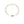 Vintage Large Japanese Saltwater Akoya Cultured Pearl Bracelet- 14K Yellow Gold Plate