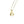 Leaf Vintage Modernist Japanese Saltwater Akoya Pearl Necklace- Gold Filled 17.75 Inch