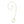 Mikimoto Deco Style Heart Vintage Japanese Saltwater Akoya Cultured Pearl Necklace- 14K Yellow Gold 18 Inch