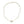 Blossom Mid-Century Cultured Akoya Pearl Choker Strand - 14K White Gold 14.50 Inch