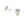 Vintage Grape Akoya Saltwater Cultured Pearl Screwback Engraved Leaf Earrings- Sterling Silver