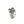 Engraved Grape Japanese Cultured Akoya Pearl Floral Pendant- Sterling Silver