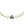 Stunning Retro Cultured Akoya Pearl Strand - 14K White Gold & Natural Blue Sapphire 17.50 Inch