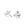 Dogwood Harry S. Bick Akoya Saltwater Cultured Pearl Screwback Earrings- Sterling Silver
