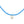 Kumihimo Braided Sea Blue Silk Vintage Akoya Saltwater Cultured Pearl Necklace-Sterling Silver 18 Inch