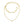 Kumihimo Braided Yellow Ocher Silk Vintage Akoya Saltwater Cultured Pearl Adjustable Necklace-Sterling Silver