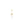 Art Nouveau Lavaliere Natural River Pearl Antique Pendant- 10K Yellow Gold
