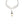 Retro Marcasite V-Necklace Japanese Saltwater Cultured Akoya Pearl Pendant- Sterling Silver 15.50 Inch