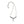 Retro Marcasite V-Necklace Japanese Saltwater Cultured Akoya Pearl Pendant- Sterling Silver 15.50 Inch