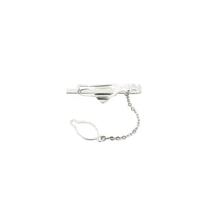 Vintage Maruwa Men's Japanese Saltwater Akoya Cultured Pearl Mother Of Pearl Tie Bar- Sterling Silver