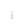 Mings of Honolulu Mid Century Cluster Japanese Saltwater Blue Akoya Pearl Pendant Hawaii- 14K Yellow Gold