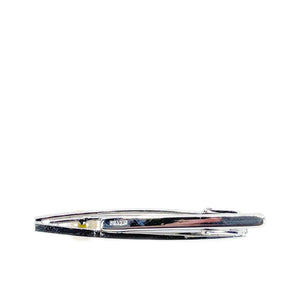Modernist Design Men's Japanese Saltwater Akoya Cultured Pearl Tie Bar- Sterling Silver