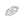 Modernist Obidome Vintage Japanese Saltwater Akoya Cultured Pearl Brooch- Sterling Silver