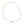 Mid-Century Modern Japanese Saltwater Cultured Akoya Pearl Strand - 14K White Gold 16.50 Inch