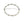 Arts & Crafts Freshwater River Pearl Vintage Cultured Pearl Circle Brooch- Sterling Silver