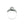 Rose Halo Vintage Japanese Saltwater Akoya Cultured Pearl Ring- Sterling Silver Sz 8 1/2