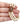 Three Strand Floral Vintage Akoya Saltwater Cultured Pearl Natural Ruby Bracelet- 14K Yellow Gold