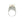 Abstract Double Pearl Japanese Saltwater Akoya Cultured Pearl Ring- Sterling Silver Sz 5 1/2