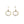 Sakata Designer Rose Gold Akoya Saltwater Cultured Pearl Vintage Screwback Hoop Earrings- 10K Rose Gold