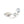 Cadge Leaf Japanese Saltwater Blue Akoya Pearl Brooch- Sterling Silver