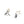 Spray Leaf Engraved Akoya Saltwater Cultured Pearl Screwback Earrings- Sterling Silver