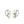 Engraved Deco Akoya Saltwater Cultured Pearl Screwback Earrings- Sterling Silver