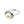 Halo Japanese Saltwater Akoya Cultured Pearl Ring- Sterling Silver Sz 6
