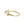 Art Nouveau Triple Japanese Saltwater Akoya Cultured Pearl Ring- 10K Yellow Gold Size 8 1/2