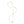 Art Deco Engraved Japanese Saltwater Cultured Akoya Pearl Necklace - 14K Two-Tone Gold 20 Inch