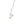 Two Tone Modern Japanese Cultured Black White Akoya Pearl Sail Pendant- Sterling Silver 15 Inch