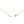 Petite Vintage Semi-Baroque Japanese Saltwater Cultured Akoya Pearl Necklace - 14K White Gold 20.25 Inch
