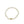 Semi Baroque Vintage Mid-Century Japanese Saltwater Akoya Cultured Pearl Bracelet- 14K Yellow Gold