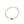 Vintage Semi Baroque Retro Japanese Saltwater Akoya Cultured Pearl Bracelet- 14K Yellow Gold
